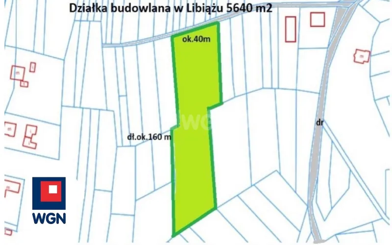 Grunt budowlany jednorodzinny na  sprzedaż Libiąż - 5640 m2 wolności i widoków w Libiążu